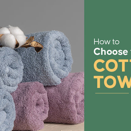 Choosing cotton towel