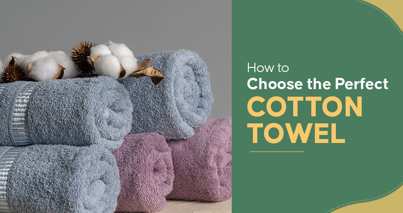 Choosing cotton towel