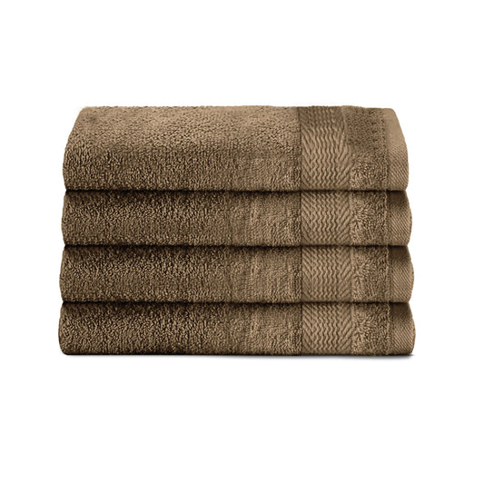 Cotton Hand Towel 50x100 CM 4 Piece Set-Soft Feel, Quick Dry, Highly Absorbent Durable Towels - Cotton Home