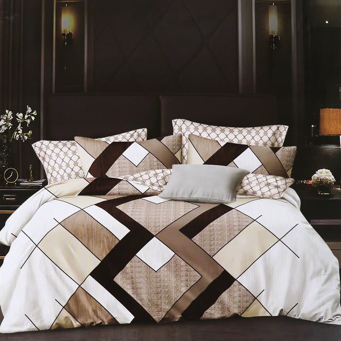 6 Pcs Duvet Cover Set 220x240cm - Diamond Daze