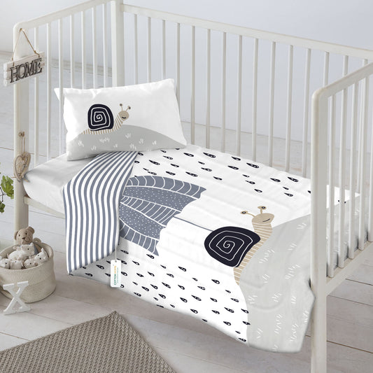 3Piece Baby Crib Comforter Set 90x120 Cotton Comforter, Filled Pillow & Pillow Cover – Shelly Rains