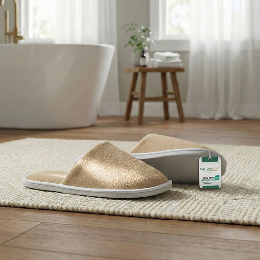 Bathroom Slipper – Soft Lightweight Beige