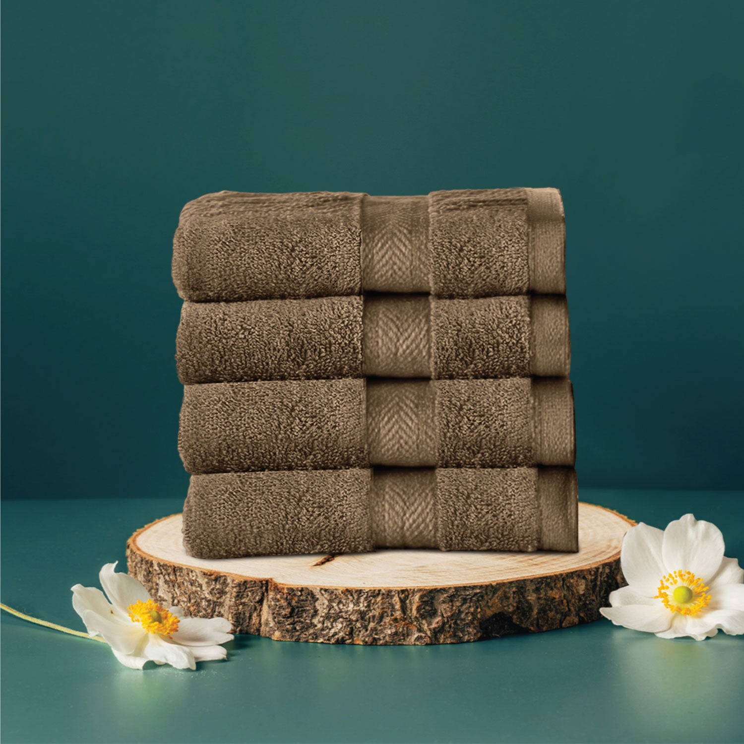 Buy Cotton Face Towel Pack of Soft Feel, Quick Dry, Highly