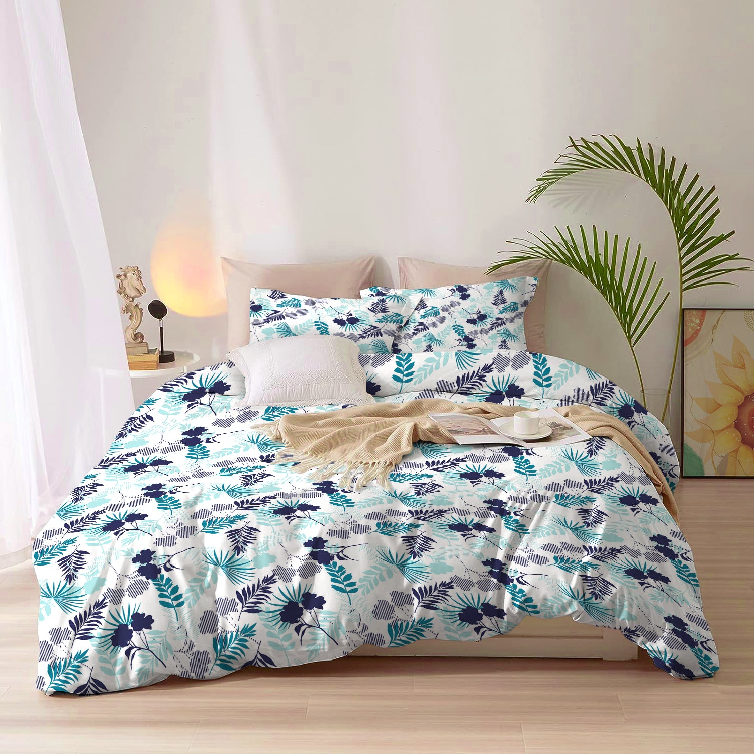 Queen-size 4 outlet Piece Bedding Set