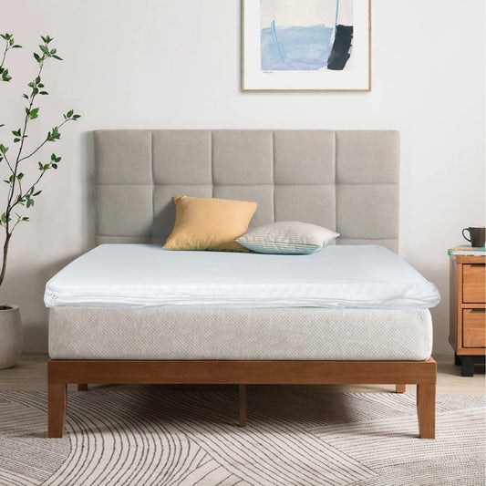 Memory Foam Mattress Topper 200x200+5cm - Cotton Home