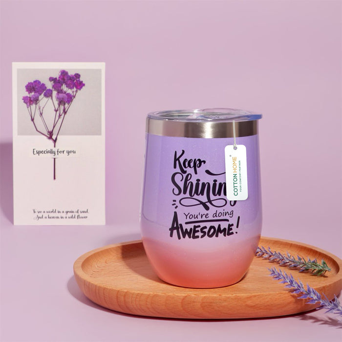 Bath Gift Box Set – Luxe Lavender Spa Care Package with 9 Relaxing Self-Care Items for Women, Mom, Wife, Sister, Friends