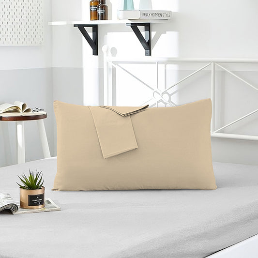 Super Soft Pillowcase 2PC Set - 50x75cm Beige
