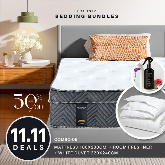 11.11 Mega Comfort Combo – Mattress, Duvet & Essentials Bundle 5