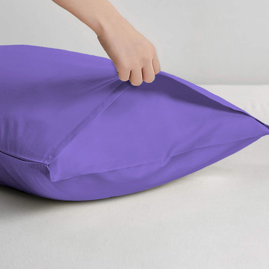 Super Soft Pillowcase 2PC Set - 50x75cm Purple