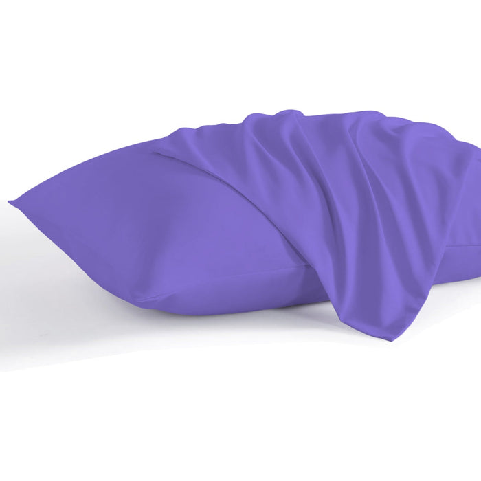 Pillow Cover with Pressed Pillow Set- 50x75cm - Dreamy Comfort Combo Purple - 2 Piece - Cotton Home