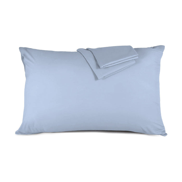 Pillow Cover with Pressed Pillow Set- 50x75cm - Dreamy Comfort Combo Sky Blue - 2 Piece - Cotton Home