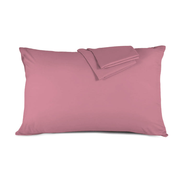 Pillow Cover with Pressed Pillow Set- 50x75cm - Dreamy Comfort Combo Mauve - 2 Piece - Cotton Home