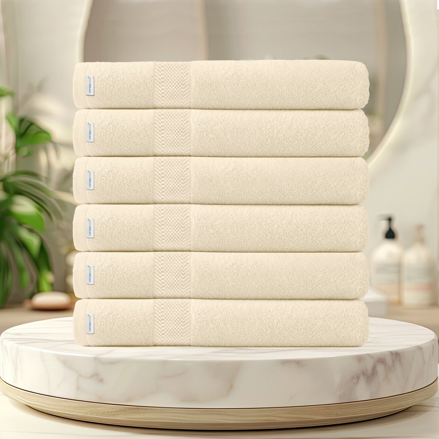 Buy Cotton Bath Towel 70x140 CM Piece Set-Soft Feel, Quick Dry