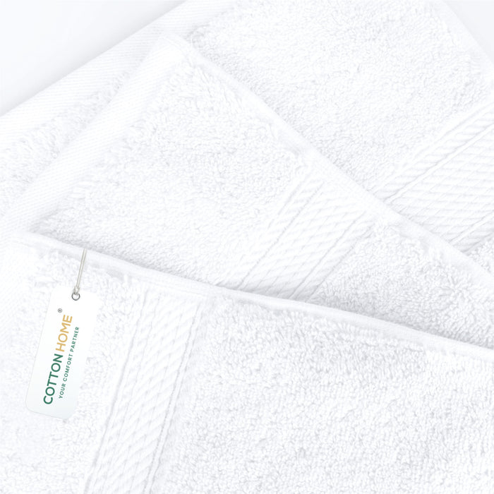 Home Fest 2025 Comfort Combo – 5PC Towels & Slippers Set-White