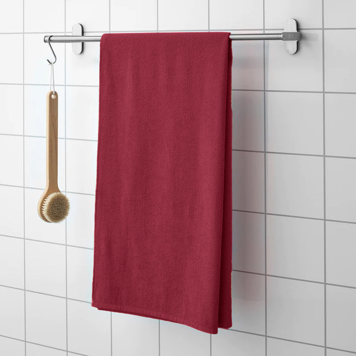 100% Cotton Bath Sheet 550gsm - 100x150cm - Burgundy - Cottonhome.ae