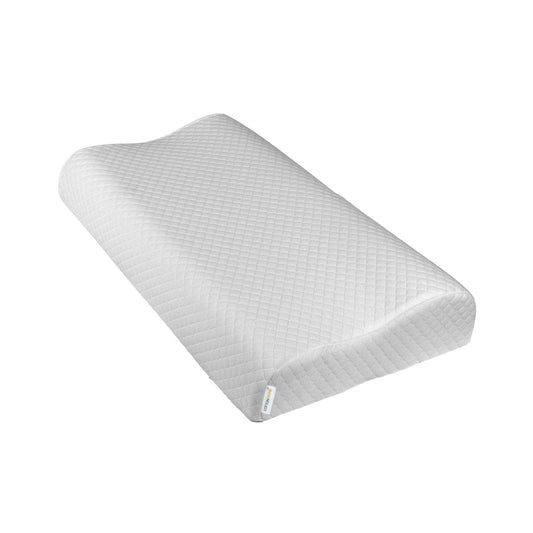 Cervical Support Memory Foam Pillow for Neck and Shoulder Pain Relief, Washable Cover 60x35x9-11 CM - Cotton Home