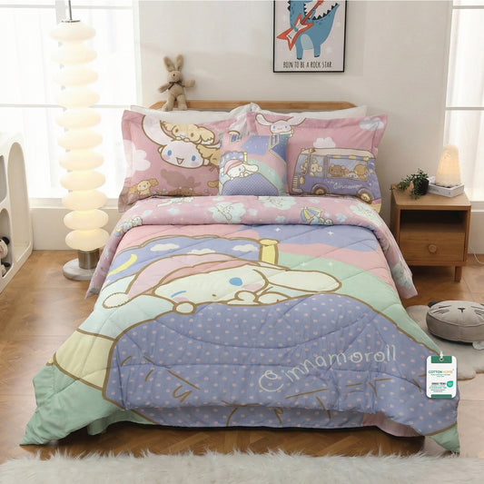 Cinnamoroll Kids Bedding Set – 5 Piece Comforter Set