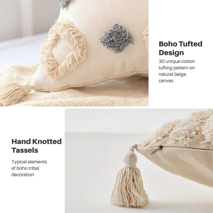 Home Fest 2025 Comfort Combo – 3PC Throw Pillow 45x45cm Rings