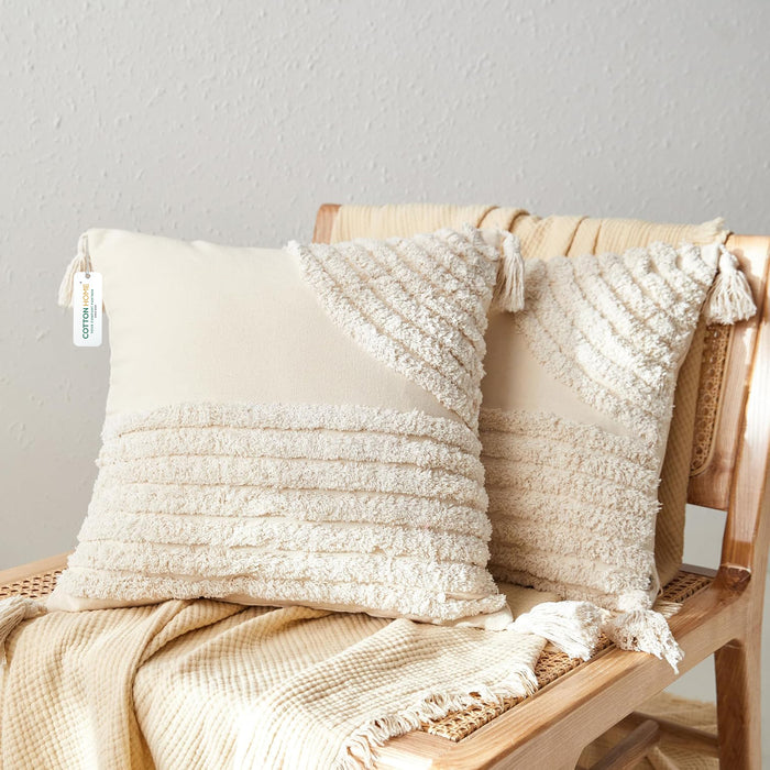 Home Fest 2025 Comfort Combo – 3PC Throw Pillow 45x45cm Arc Design