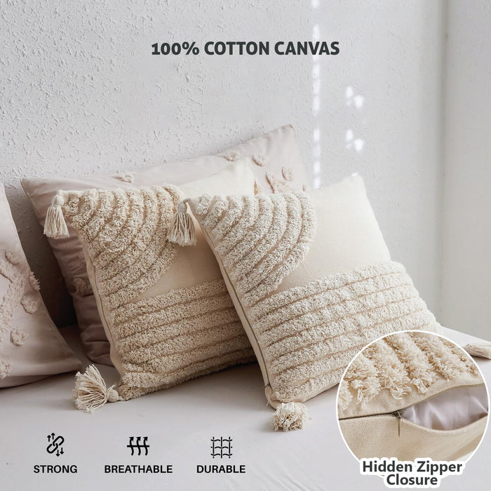 Home Fest 2025 Comfort Combo – 3PC Throw Pillow 45x45cm Arc Design