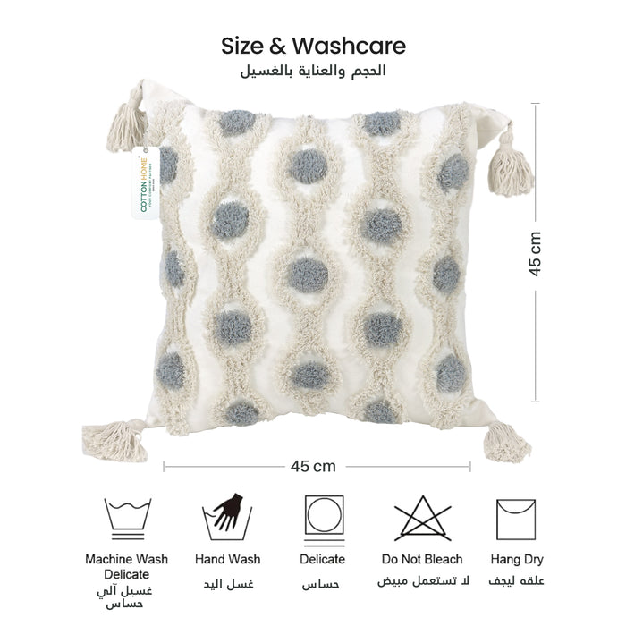 Home Fest 2025 Comfort Combo – 3PC Throw Pillow 45x45cm Ripple