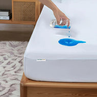 PU Laminated Waterproof Mattress Protector 120x200+35cm with Deep Pocket