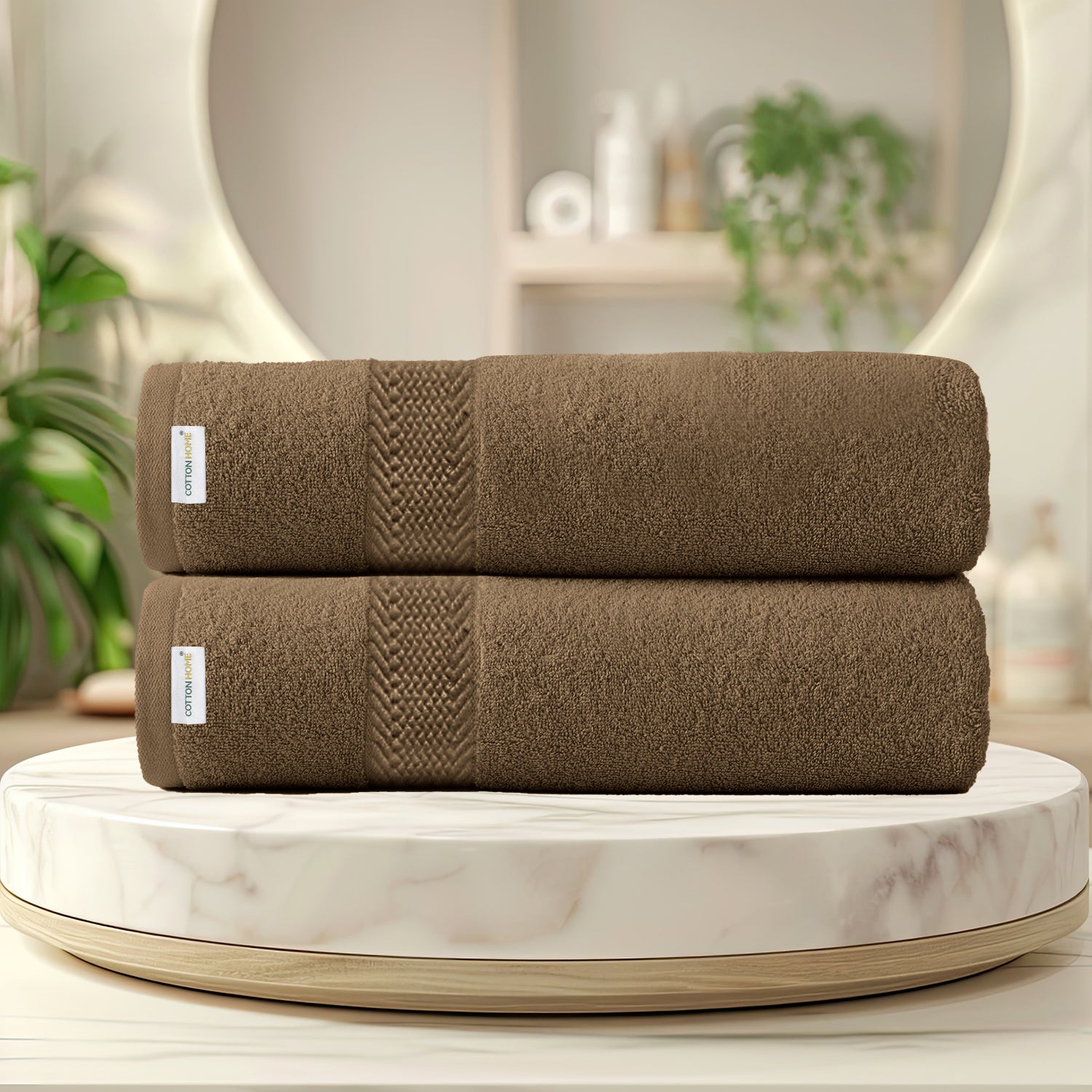 Buy Cotton Bath Towel 70x140 CM Piece Set-Soft Feel, Quick Dry