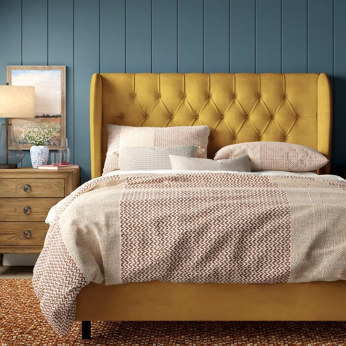 Larlack Queen Upholstered Low Profile Standard Bed