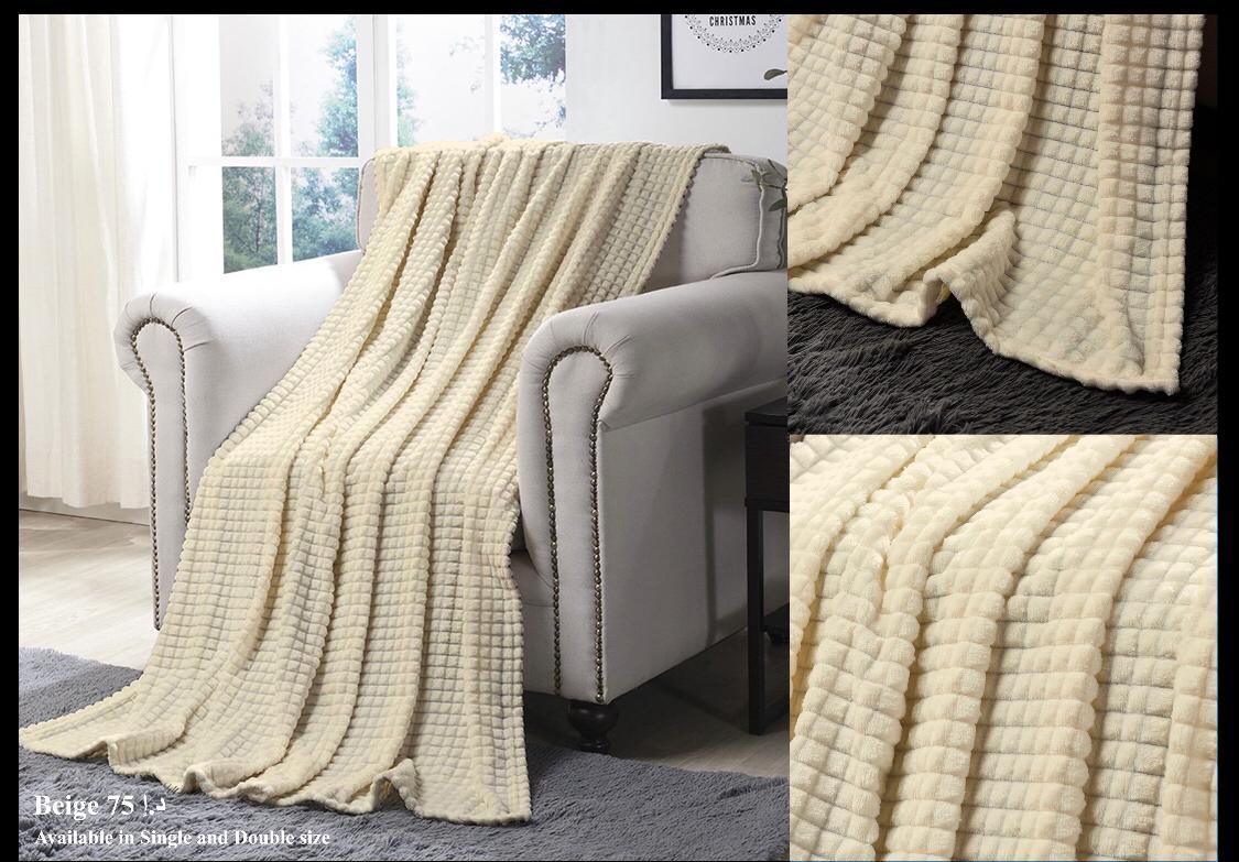 Soft Flannel Blanket - Cotton Home