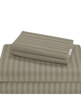 6 Piece Duvet Cover Set 220x240cm Supersoft Grey