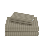 6 Piece Duvet Cover Set 220x240cm Supersoft Grey
