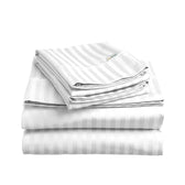 6 Piece Duvet Cover Set 240x260cm Supersoft White
