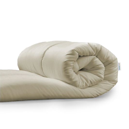 Premium Beige All Season High quality Super Soft Comforter 1 Piece