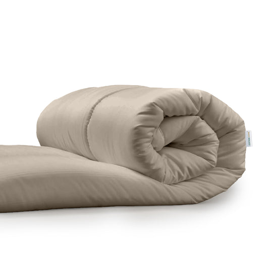 Premium Dark Beige All Season High quality Super Soft Comforter 1 Piece