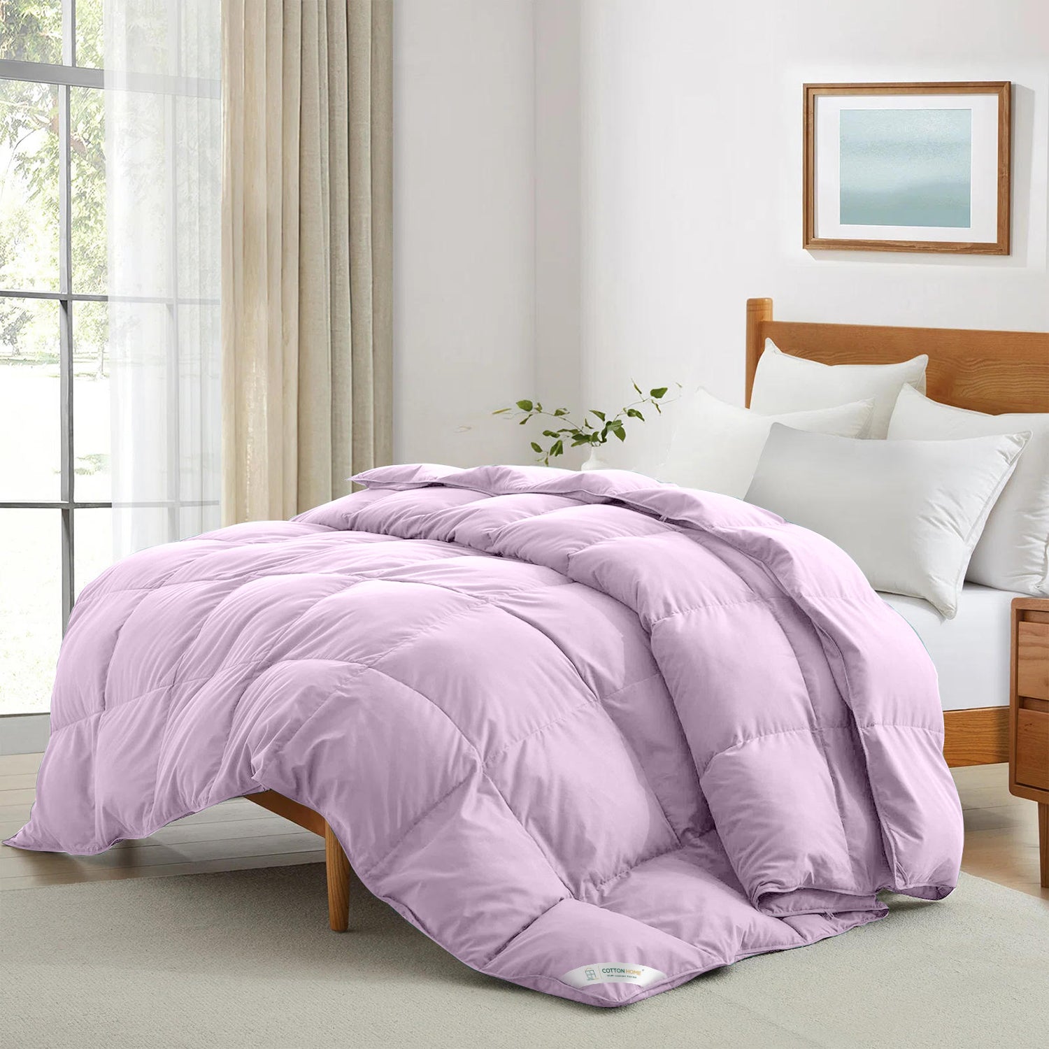 Premium Pink All Season High quality Super Soft Comforter 1 Piece