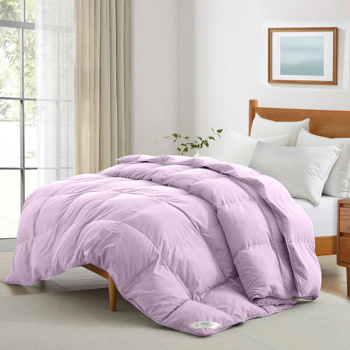 Single Piece Roll Comforter - Pink