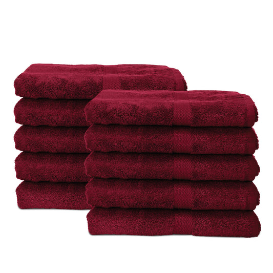 Cotton Bath Towel 70x140 CM 10 Piece Set-Soft Feel, Quick Dry, Highly Absorbent Durable Towels