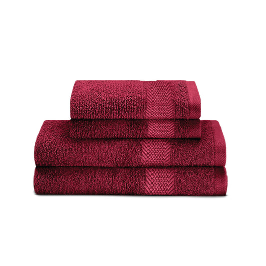 Cotton Face Towel and Hand Towel 4 Piece Set-Soft Feel, Quick Dry, Highly Absorbent Durable Towels