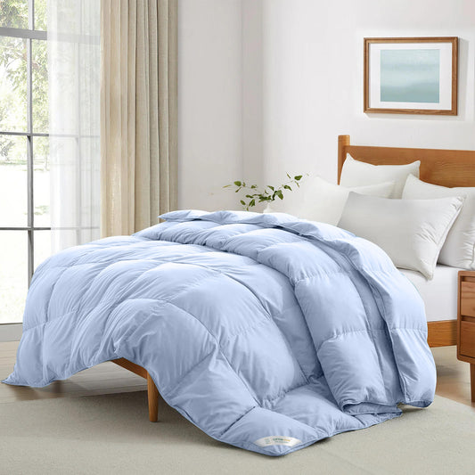 Premium Sky Blue All Season High quality Super Soft Comforter 1 Piece