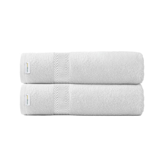 Cotton Bath Sheet 100x150 CM 2 Piece Set-Soft Feel, Quick Dry, Highly Absorbent Durable Towels