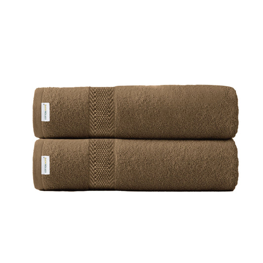 Cotton Bath Sheet 100x150 CM 2 Piece Set-Soft Feel, Quick Dry, Highly Absorbent Durable Towels - Cotton Home