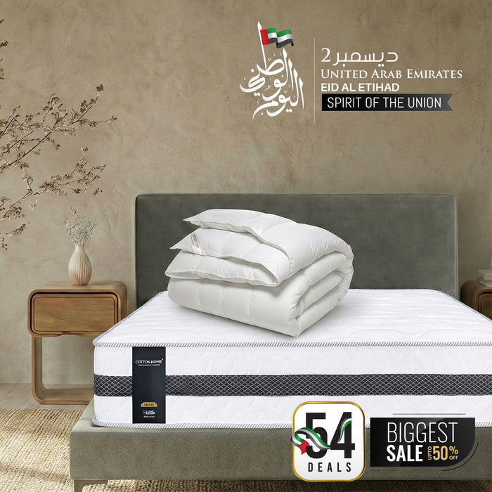 National Day Mega Comfort Combo – Mattress, Duvet & Essentials Bundle 1