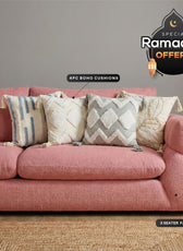 Ramadan Special Sale – Italian Pearl Design 3-Seater Sofa