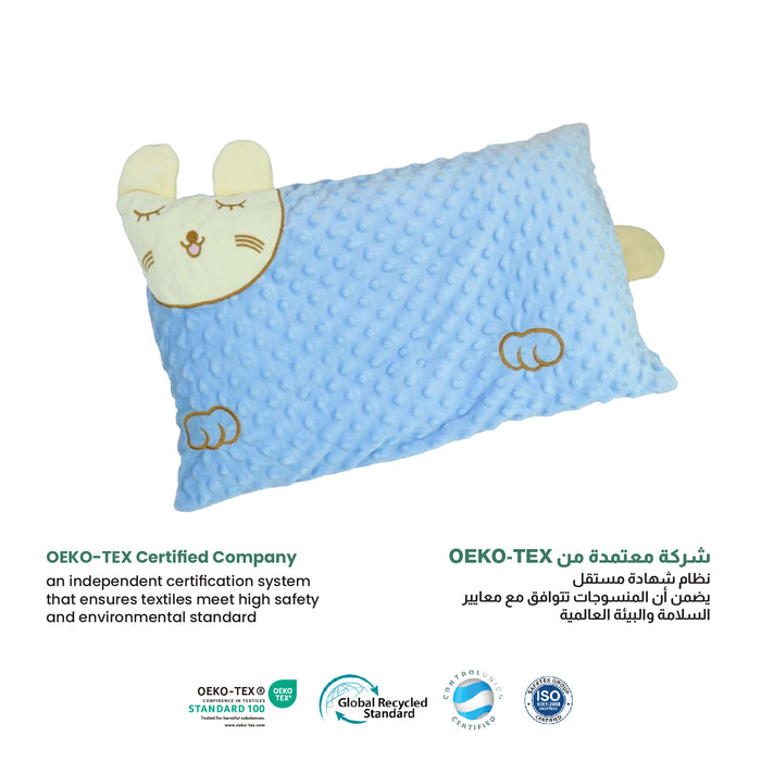 Back to School Comfort Combo - 3PC Kids Soft Velvet Pillow Set