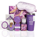 Bath Gift Box Set – Luxe Purple Spa Care Package