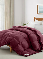 Premium Bordo 150x220cm All Season High quality Super Soft Comforter 1 Piece - Cotton Home