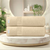 Cotton Bath Towel 70x140 CM 2 Piece Set-Soft Feel, Quick Dry, Highly Absorbent Durable Towels