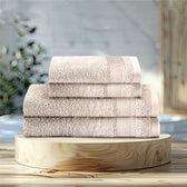 Cotton Face Towel and Hand Towel 4 Piece Set-Soft Feel, Quick Dry, Highly Absorbent Durable Towels