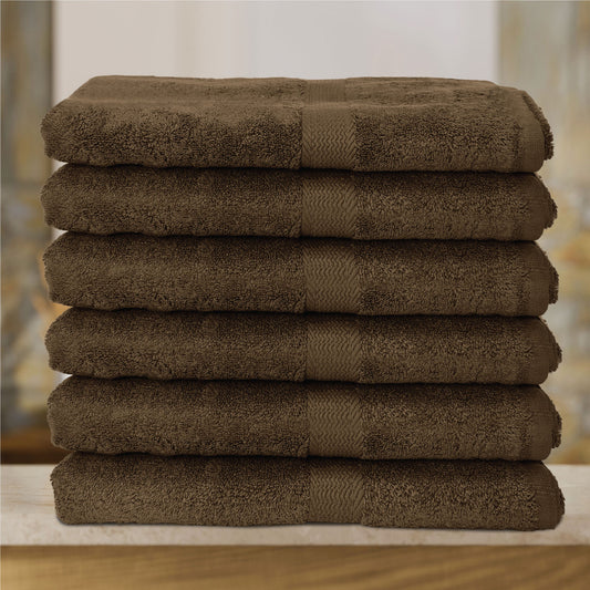 Cotton Bath Sheet 100x150 CM 6 Piece Set-Soft Feel, Quick Dry, Highly Absorbent Durable Towels