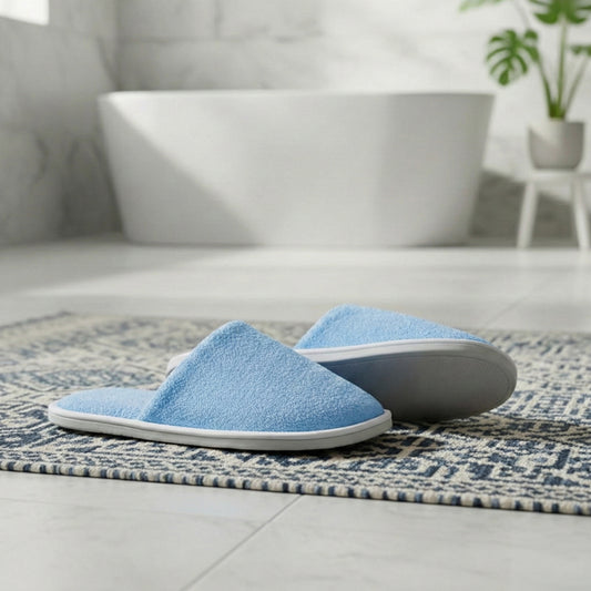Bathroom Slipper – Soft Lightweight Sky Blue